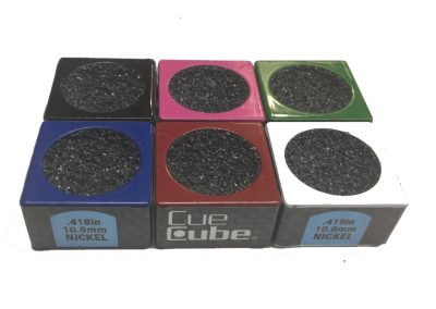 Cue Cube original Nickel shape 6-pack